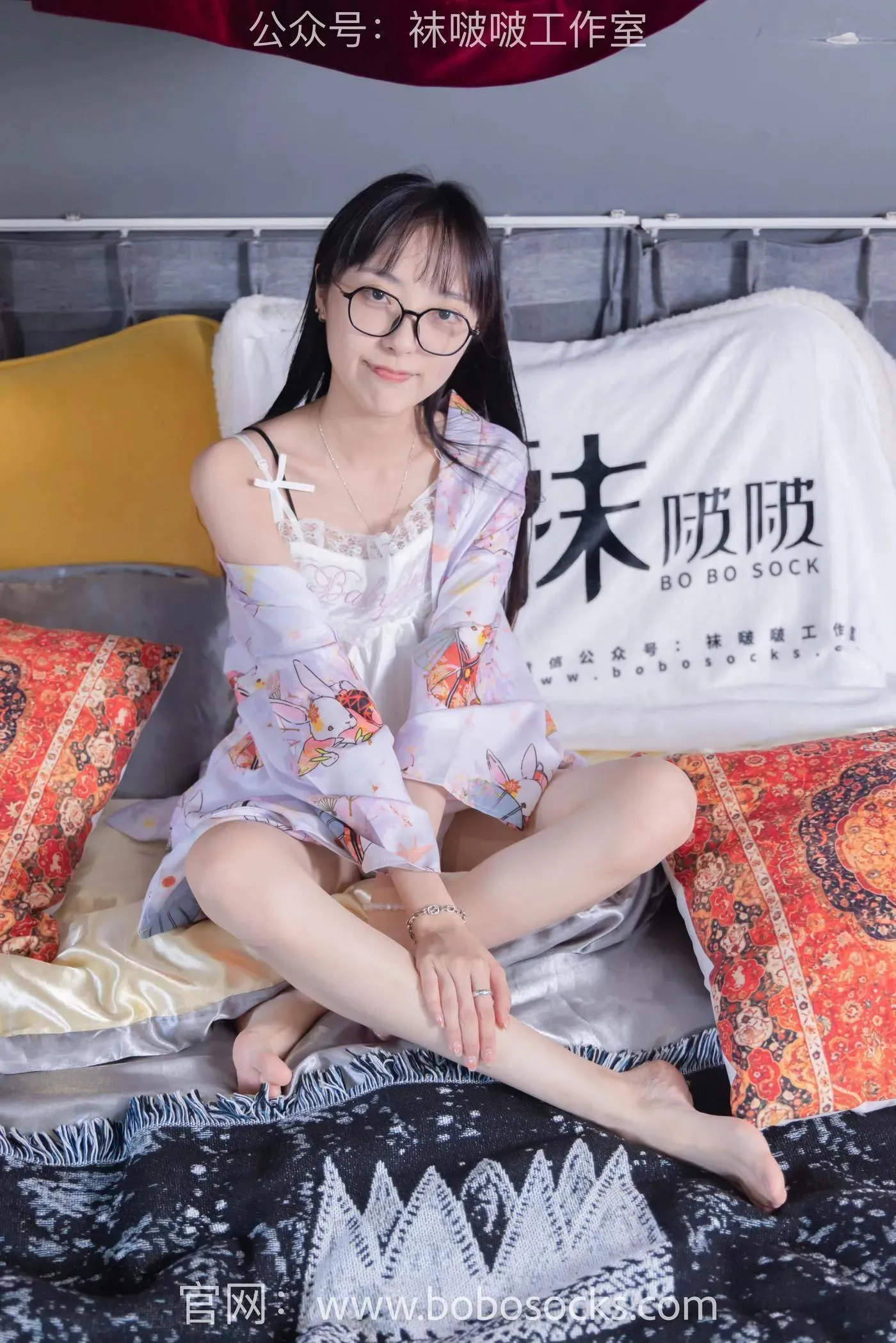 [BoBoSocks袜啵啵]NO.112 稚予-人字拖、肉丝 [140P]插图8
